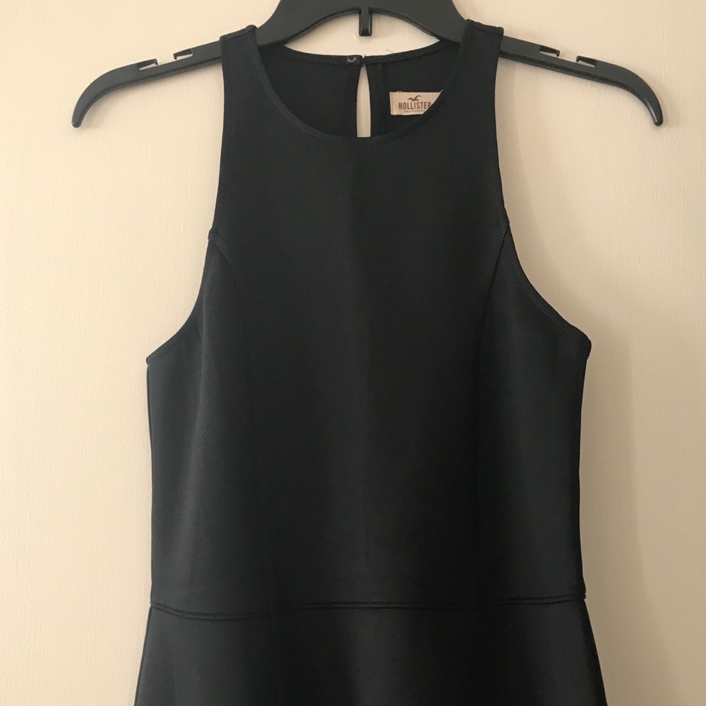 Hollister Mini Black Sleeveless Dress Size S